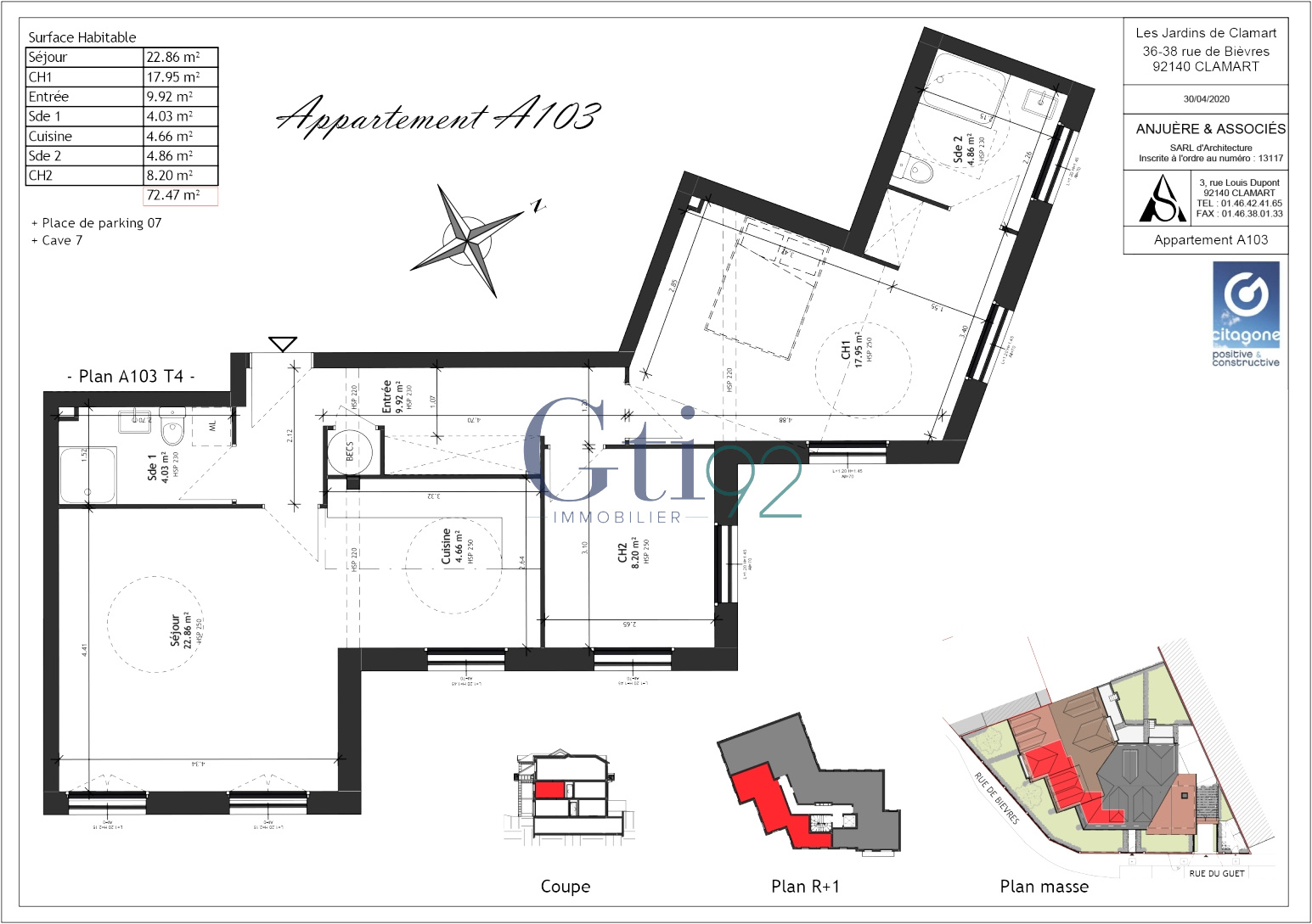 vente LES JARDINS FLEURIS DE CLAMART